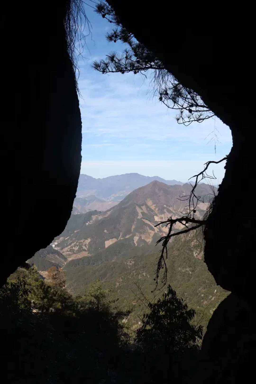 (44)大明山后山野攀小环线详解,冰瀑真震撼