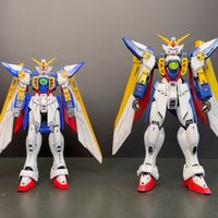 [与RG等对比]万代1月 魂限定 METAL ROBOT魂 飞翼高达WING GUNDAM  玩家实物