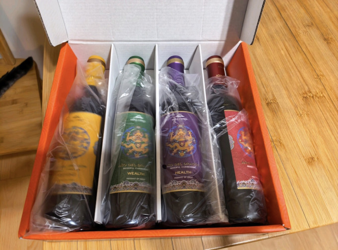 柏岱红葡萄酒