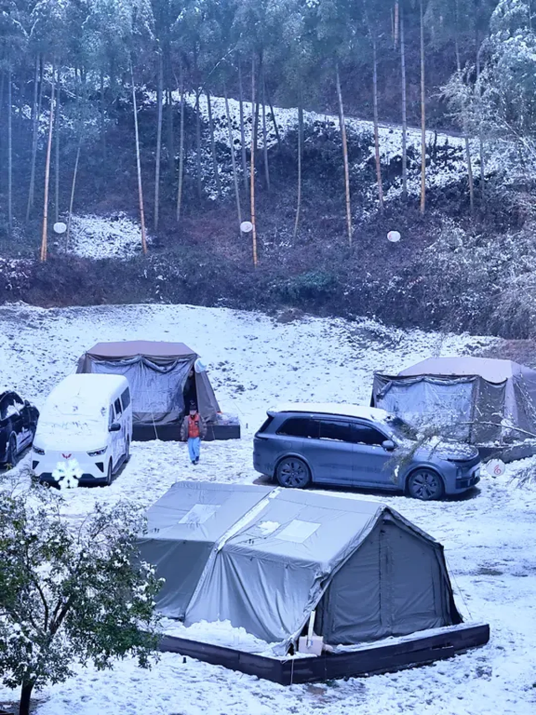 2026元旦限定❄️安吉乐那湖雪中露营初体验