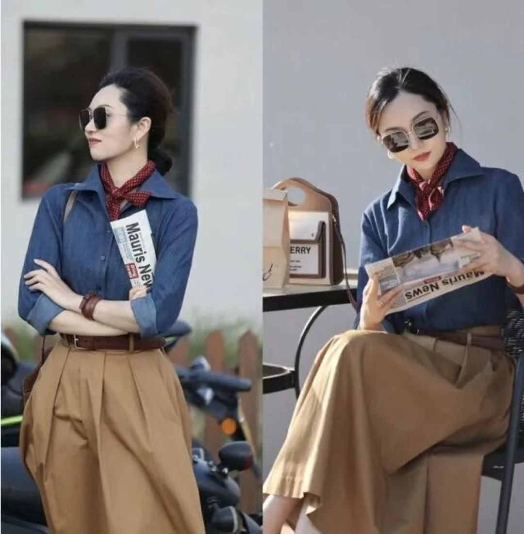 夏天衣服其实不用买的太多太杂,有衬衫和牛仔单品就够了,很百搭