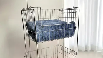 手工diy双层移动脏衣篮#diy #收纳 #生活小妙招 #手工diy #家居好物
