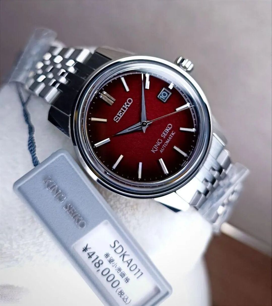 King Seiko キングセイコー SDKA011——红色浮世绘的诱惑