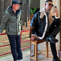 2026年才发现：不兴羽绒服了！满街男人都在穿厚夹克，真帅气有型