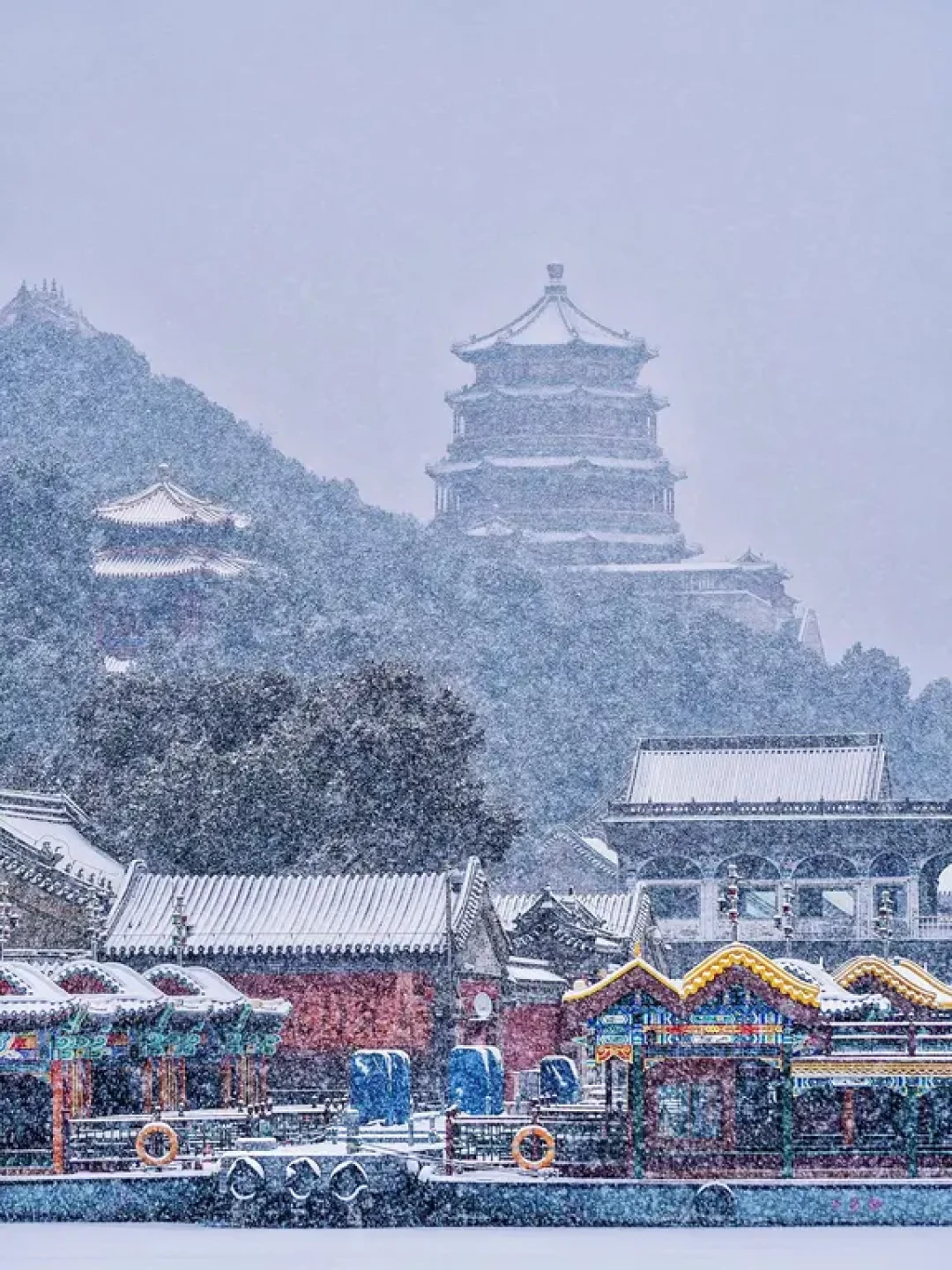 ❄️北京初雪刷屏！这6个地方美到封神。