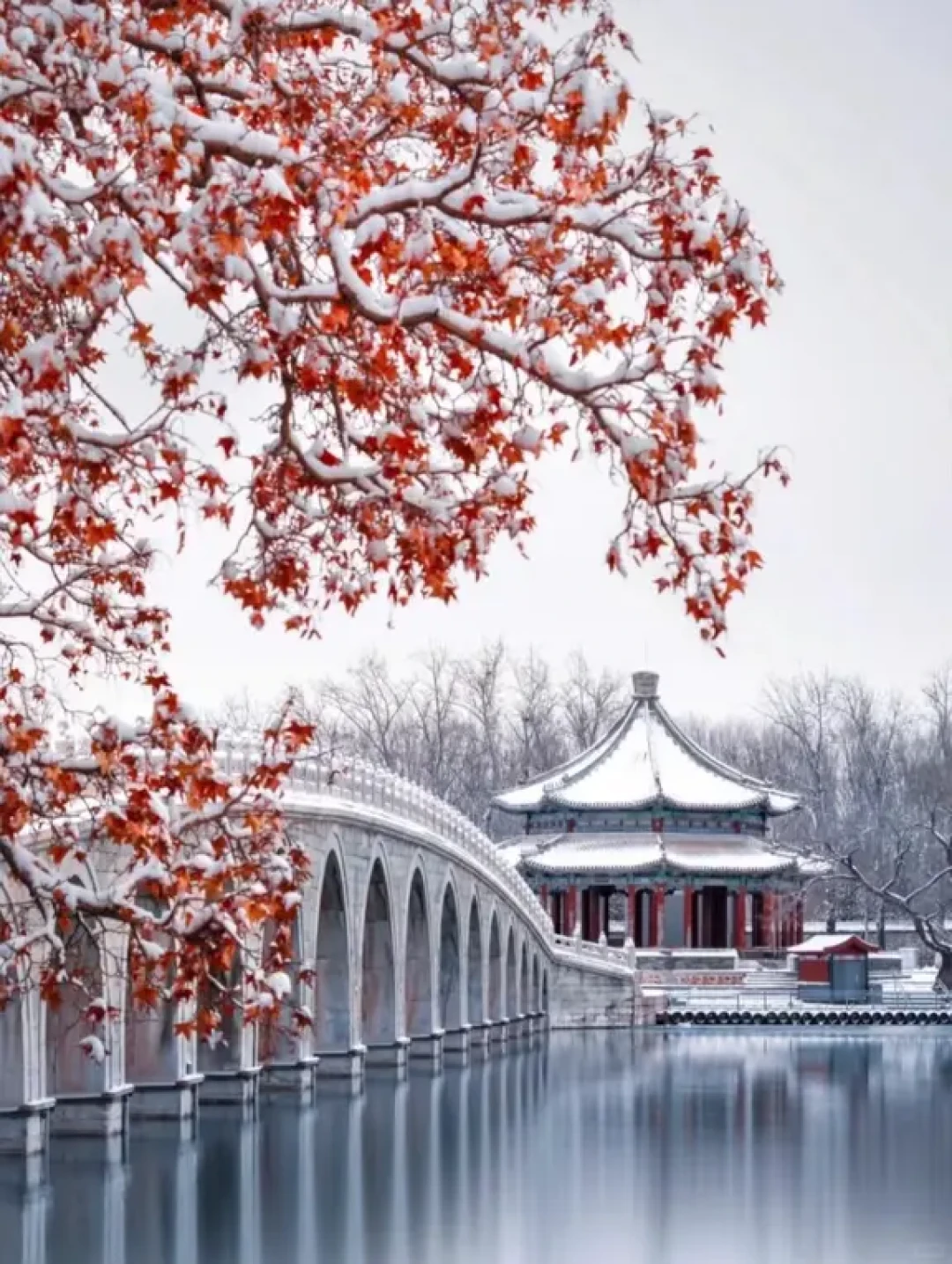 ❄️北京初雪刷屏！这6个地方美到封神。