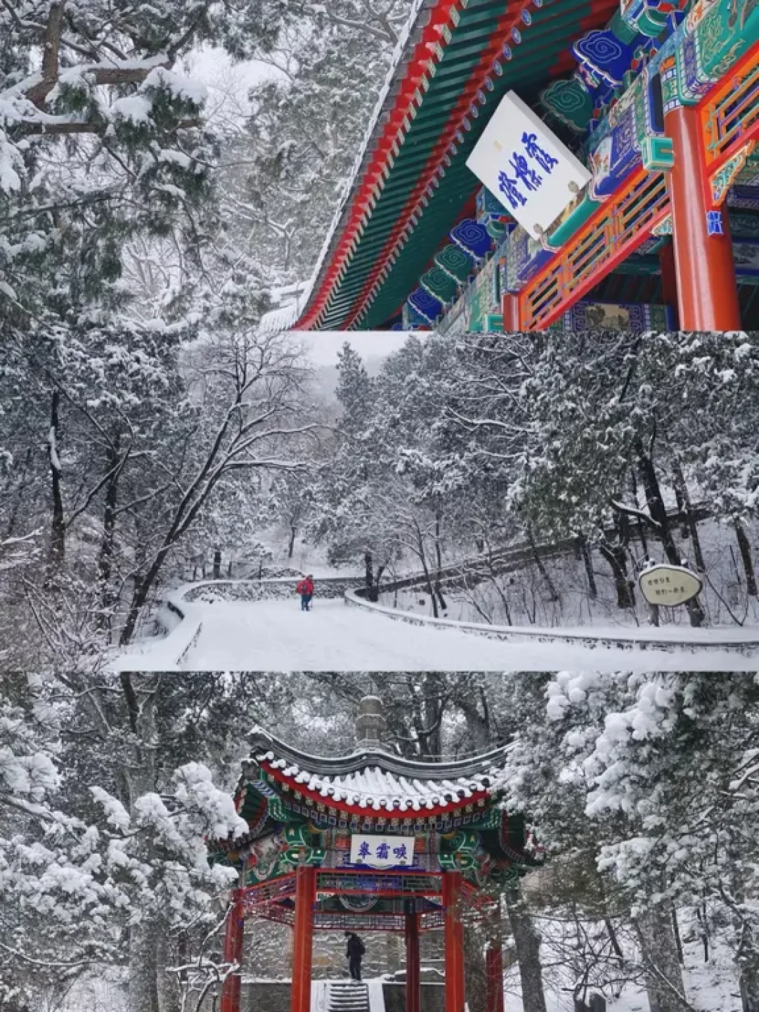 ❄️北京初雪刷屏！这6个地方美到封神。
