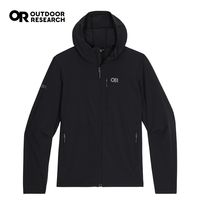 Outdoor research ferrosi软壳，高透气灵活耐用，但是防风性保暖性弱，肩膀拼接考杜拉，带自收纳，纯粹户外设定，不适合通勤，gear lab最佳透气软壳，我也给透气软壳软壳版本答案称号，价格不贵，做工精致，设计实用，剪裁灵活，价格约800元。#OR #outdoorresearch #户外装备 #软壳 #gearlab