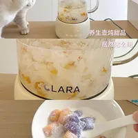 养生壶炖甜品居然这么绝～我再也不点外卖了