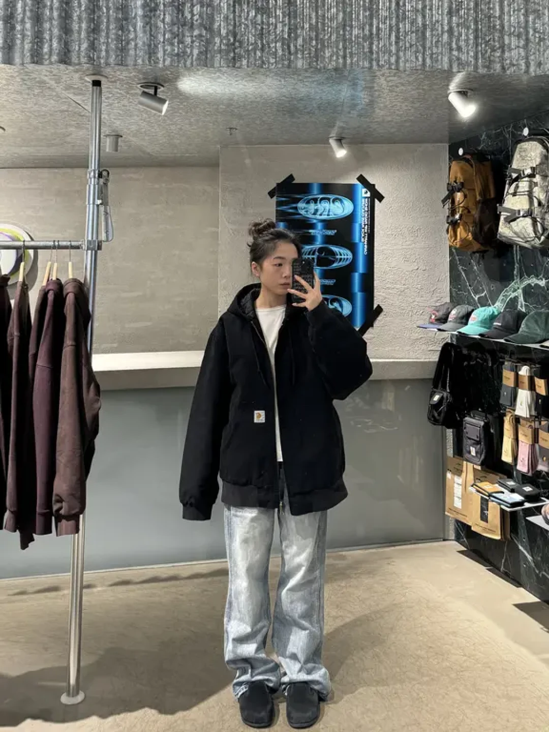 Carhartt WIP 两种不同的active jacket