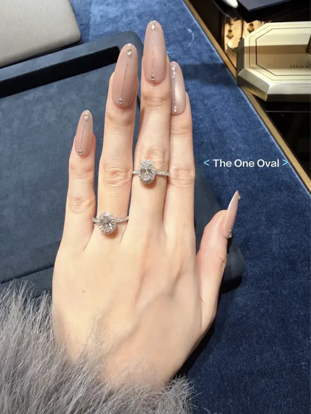 Harry Winston & Graff 钻戒上手对比💍