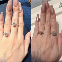 Harry Winston & Graff 钻戒上手对比💍