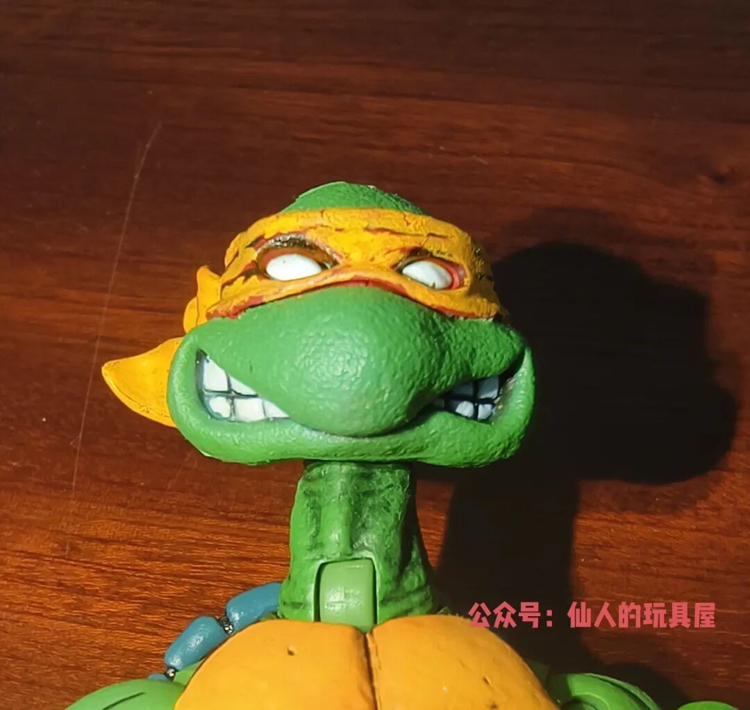 美系模型第四弹：Neca忍者神龟系列米开朗基罗(Michelangelo/Mikey)