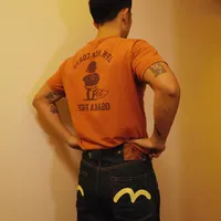 👖今日份牛仔裤｜Evis钓鱼佛上身图