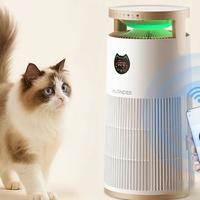 家里宠物猫的浮毛太多，用空气净化器有用吗？