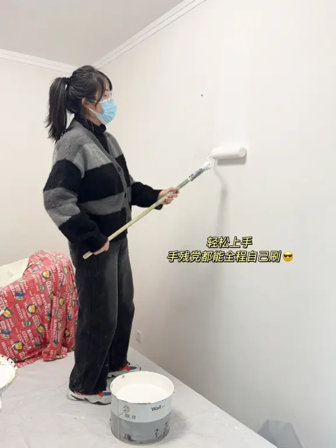 手残党也能搞定的儿童房刷漆改造😎