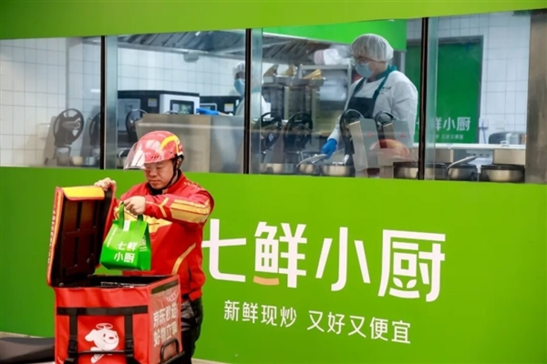 坚持现炒现做!京东自营外卖店七鲜小厨多城首店齐开