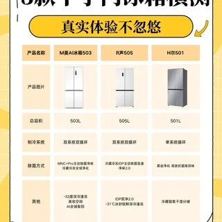3款十字门冰箱横测🤔真实体验不忽悠