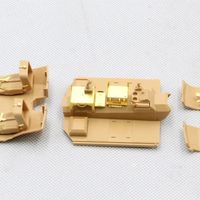 【模型网评测】麦田 RM-5149 1/35 美海军陆战队JLTV M1278 A1重火力支援型 素组部分