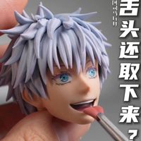 兄弟双开！！哈哈哈 五条悟这舌头？阿司马玩具 Asmus Toys 咒术回战 怀玉玉折篇 高专五条悟 夏油杰 1/6可动人偶167期【三金忍不了】