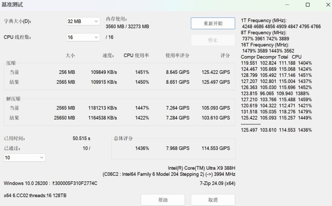 相当完美的新一代移动级处理器!英特尔酷睿Ultra X9 388H首测