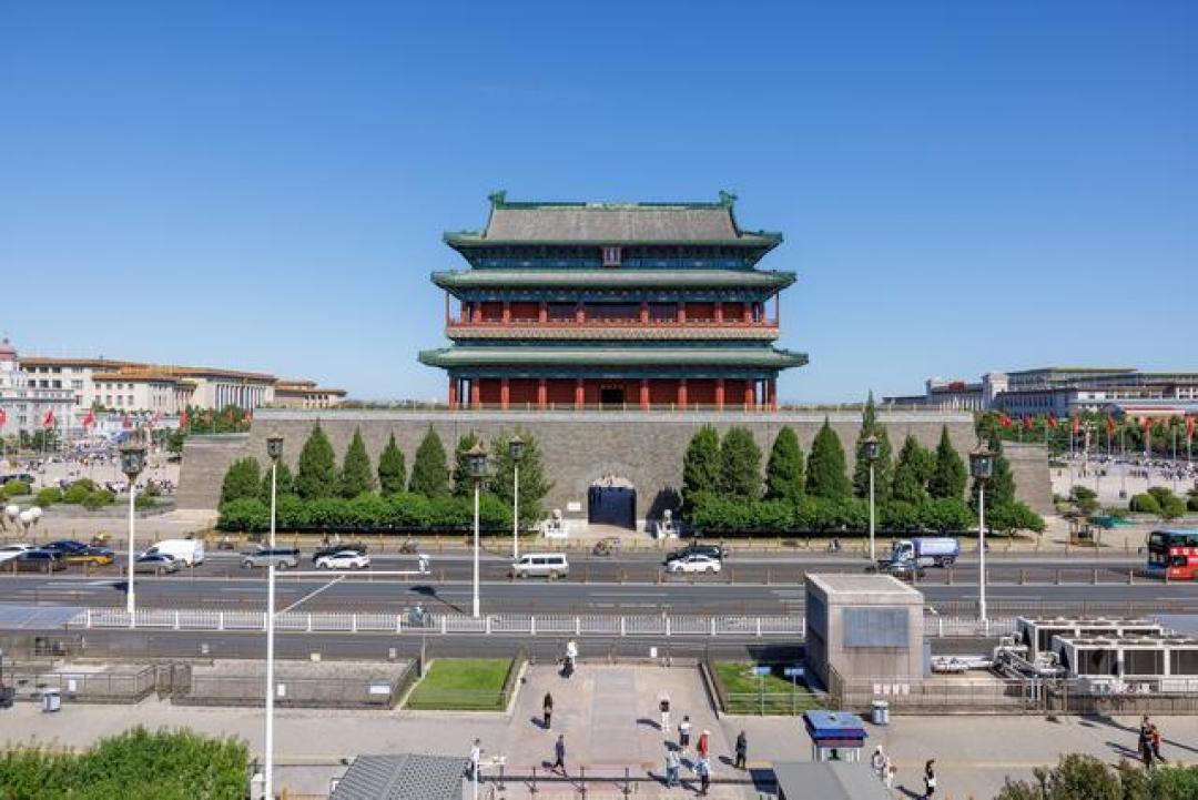 正阳门城楼今年将开放,登“国门”之巅,俯瞰北京中轴线
