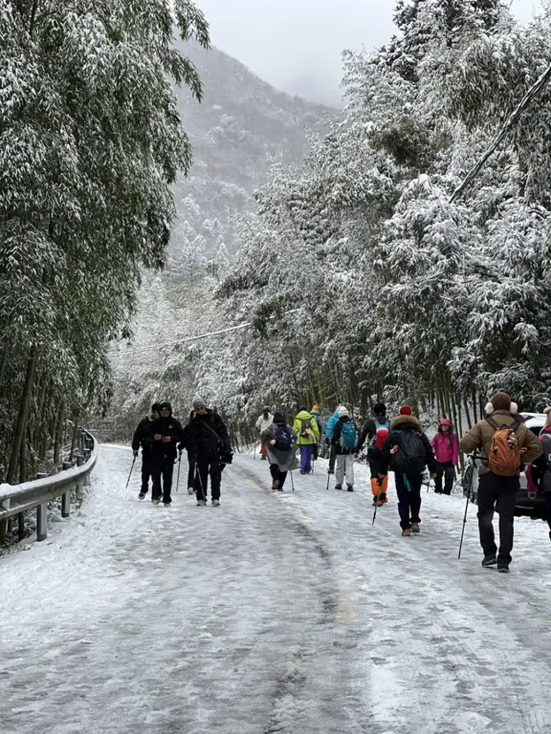 20号龙王山又要下雪献上一篇龙王山徒步攻略