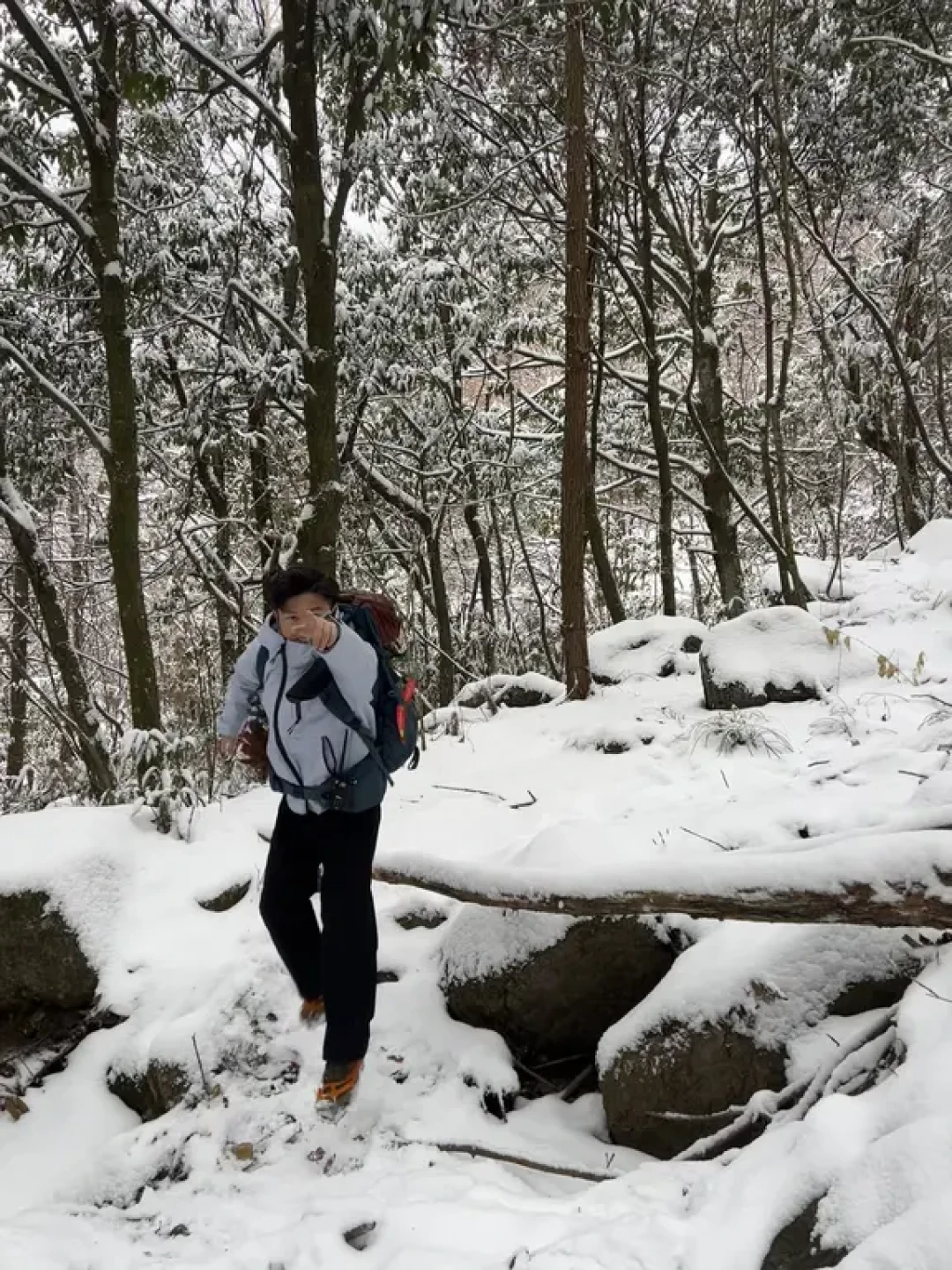 20号龙王山又要下雪献上一篇龙王山徒步攻略