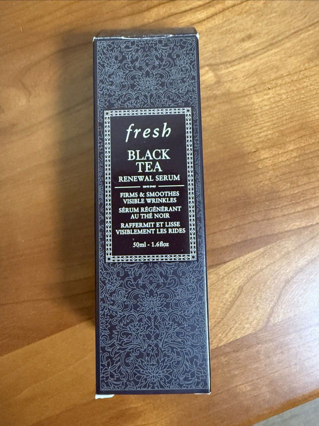 从精华水到精华，fresh红茶真不错