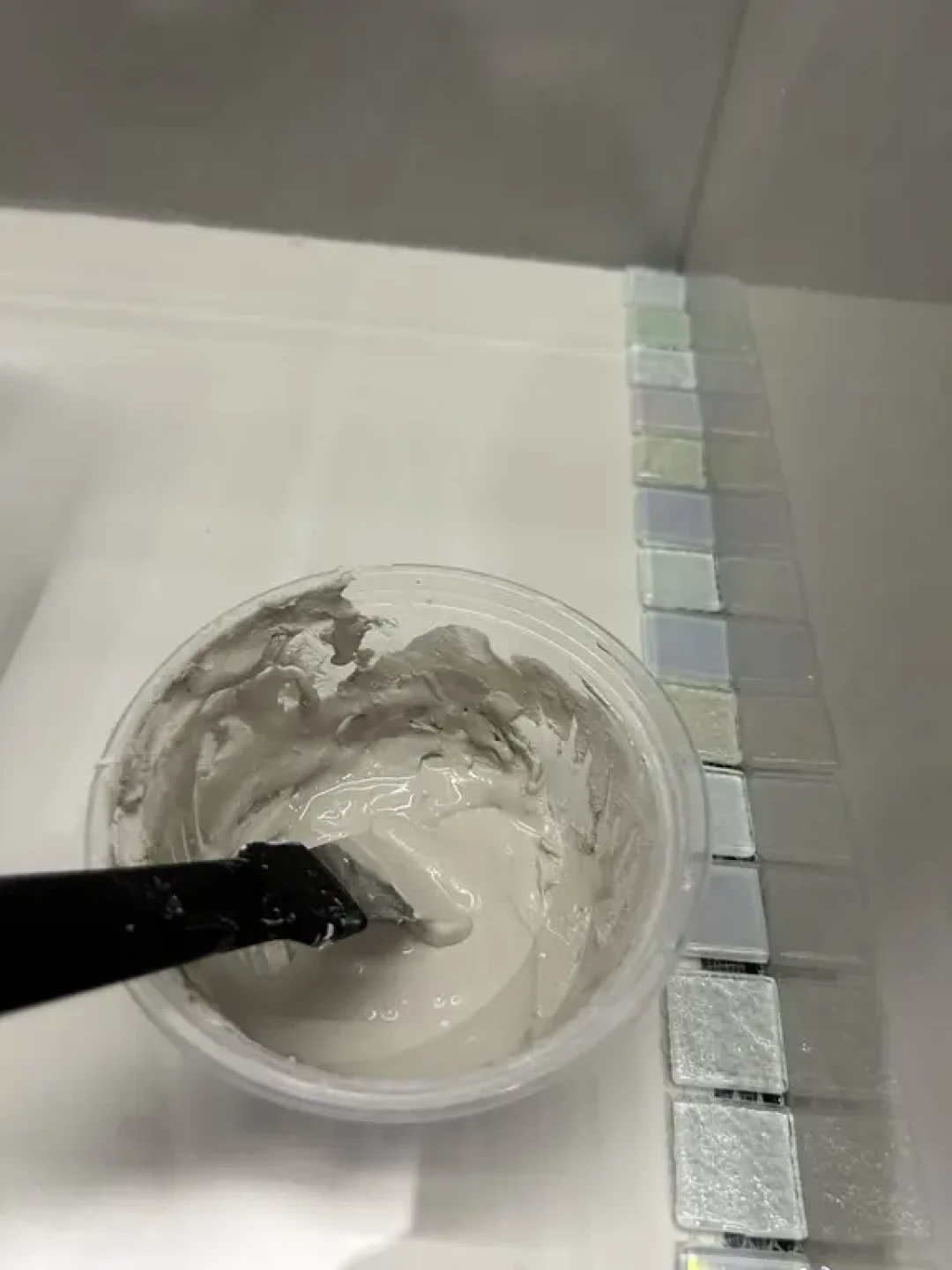 洗手台缝隙改造