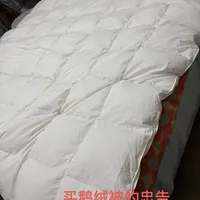 买的鹅绒被到了，体会到了到品牌溢价多严重