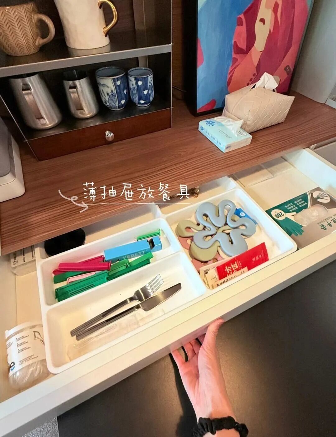 开间仅2.1m也能从容开饭！我家的嵌入式餐边柜，把小户型逼出大空间！
