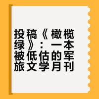 《橄榄绿》杂志推荐，特别冷门的省级杂志