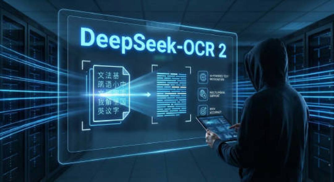 DeepSeek-OCR 2发布:让AI像人一样进行逻辑阅读