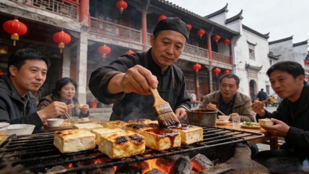 看着发霉,吃着真香!食贫道亲测安徽毛豆腐,解锁两种神仙吃法