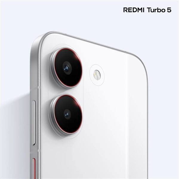 2K档罕见！REDMI Turbo 5用上金属中框+2.5D玻璃背板