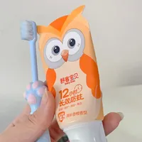 风很大的分龄儿童牙膏，但实际效果。。。