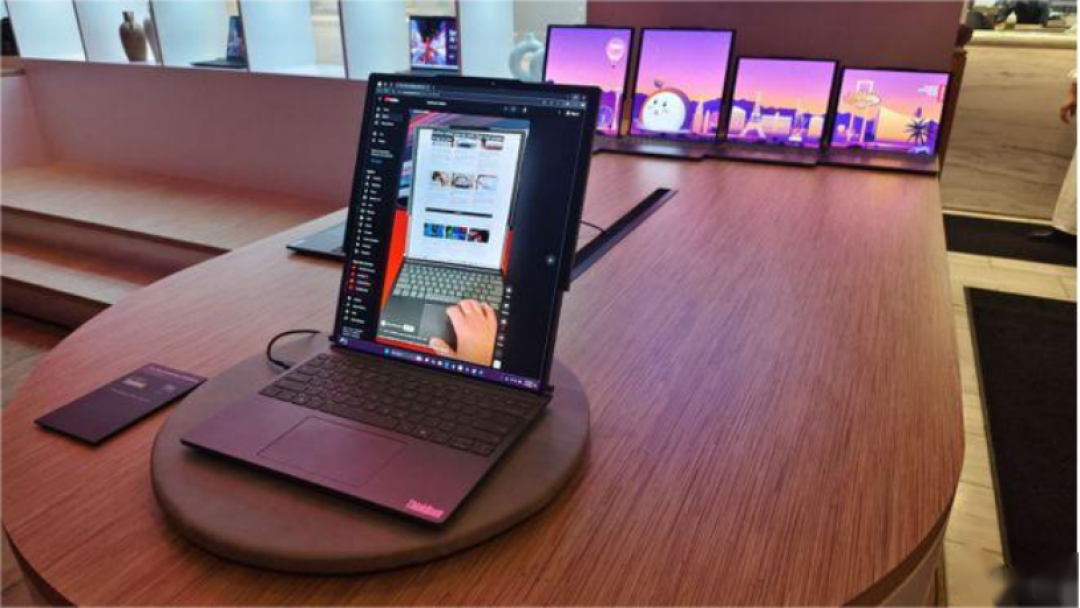 Think Glass Computer ThinkBook Plus Gen 6 Rollable:全球首款可卷曲显示屏AI PC_笔记本电脑_什么值得买