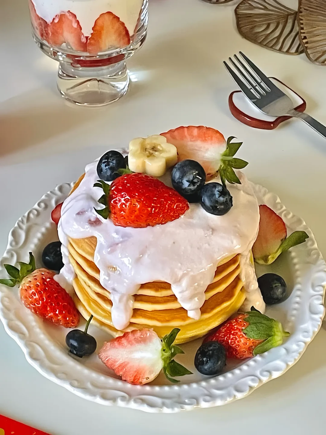 🧧年味早餐天花板 | 法式酸奶松饼🥞附教程