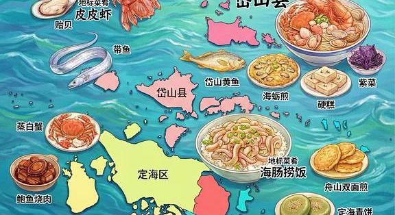 舟山美食地图 舟山群岛的海味传奇_小吃快餐_什么值得买