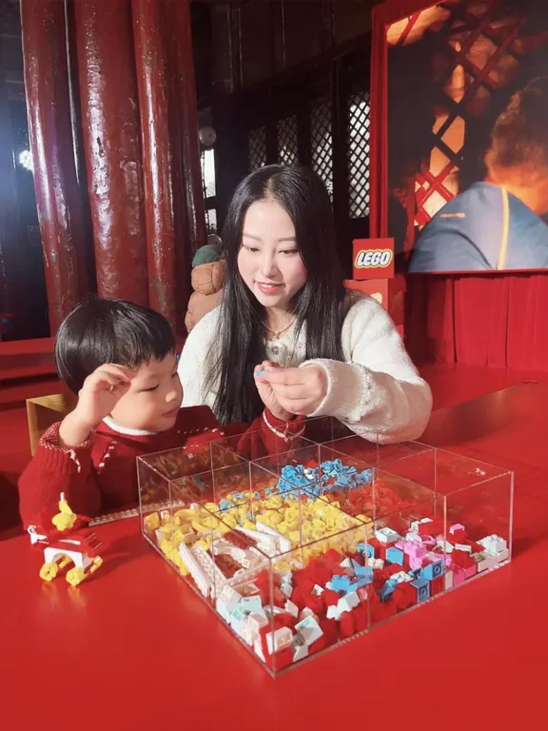 马年带娃打卡乐高®!在百年古寺拼搭新年鸿运