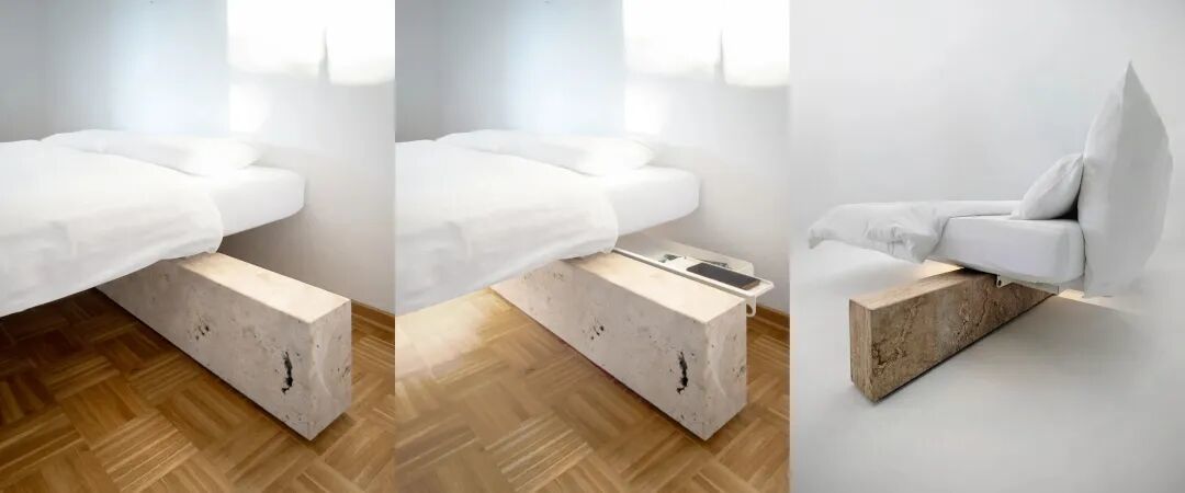 Architect’s Bed:用建筑思维重新定义床,让卧室空间“悬浮”起来