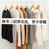 秋冬三层穿衣法：从20°C到-10°C，穿少穿暖