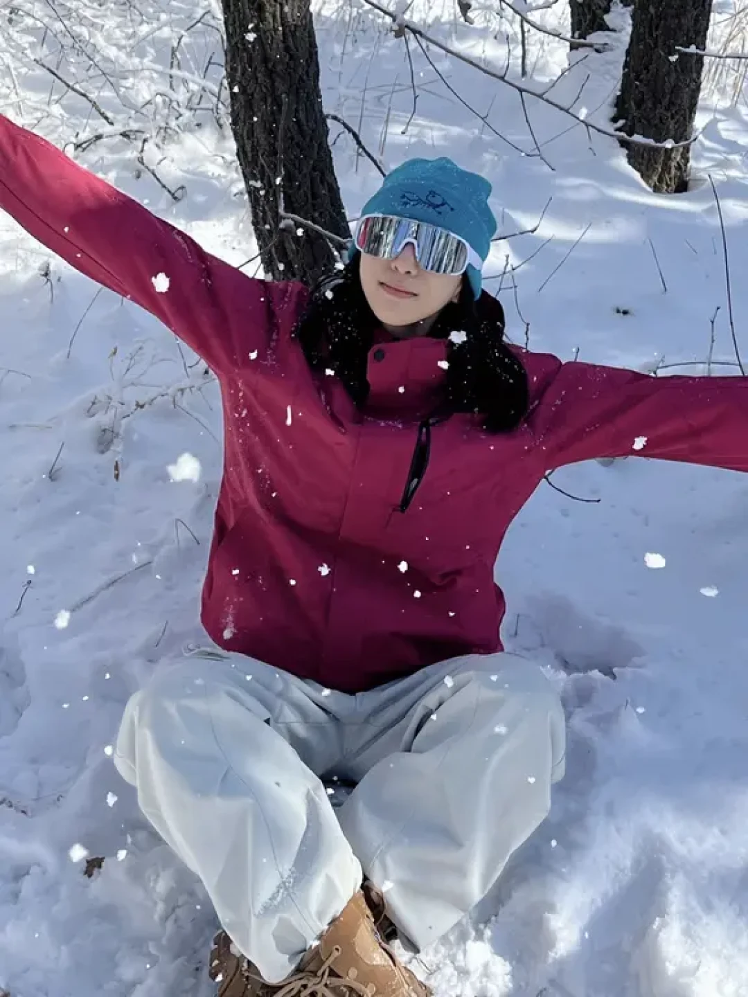 河南有自己的雪山啦!