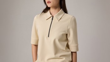 博格纳早春PEARLY-1女士POLO衫：解锁早春穿搭的“轻奢万能公式”