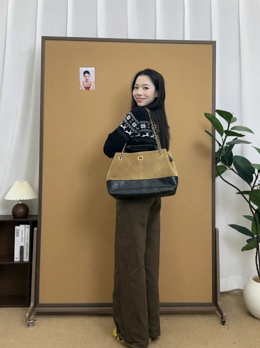 2026年早春必看!韩系松弛感穿搭公式,费尔岛开衫+阔腿裤赢麻了