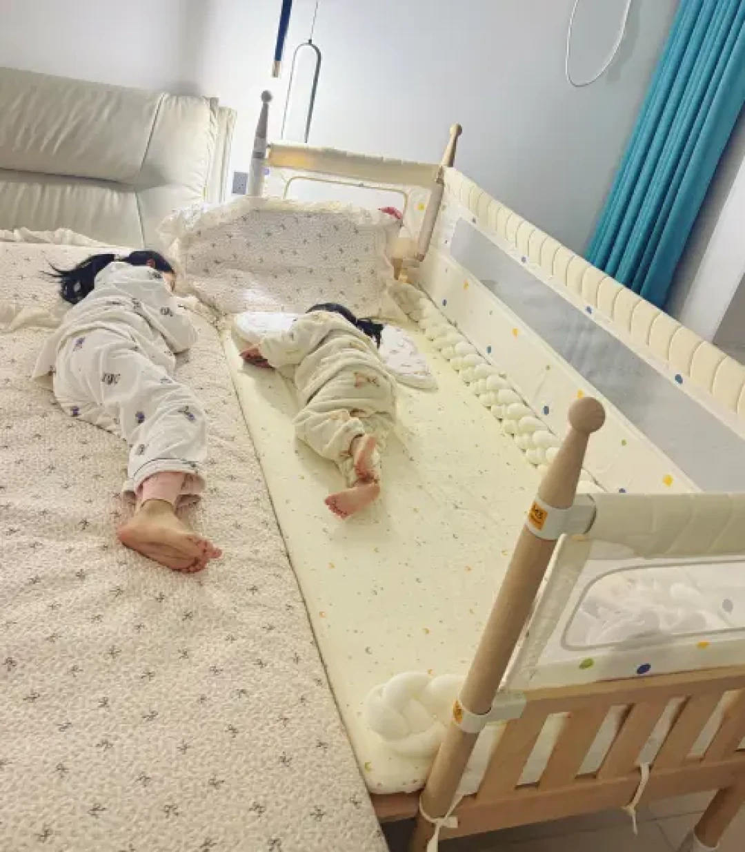 巴布豆拼接床用了一年 真心话不吹不黑
