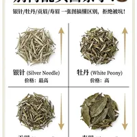 别再乱买白茶了!银针、牡丹、贡眉和寿眉区别