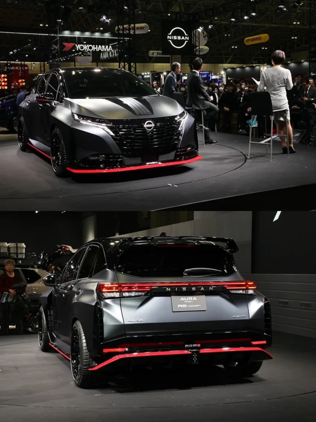 电动小车狂暴变身?日产Aura NISMO RS概念车