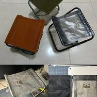 轻量化户外亲子马扎…日本冈山帆布+DIY粗苯